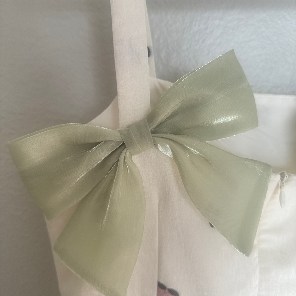Sister Jane Bow Strap Jacquard Mini Dress - Picture 5 of 10
